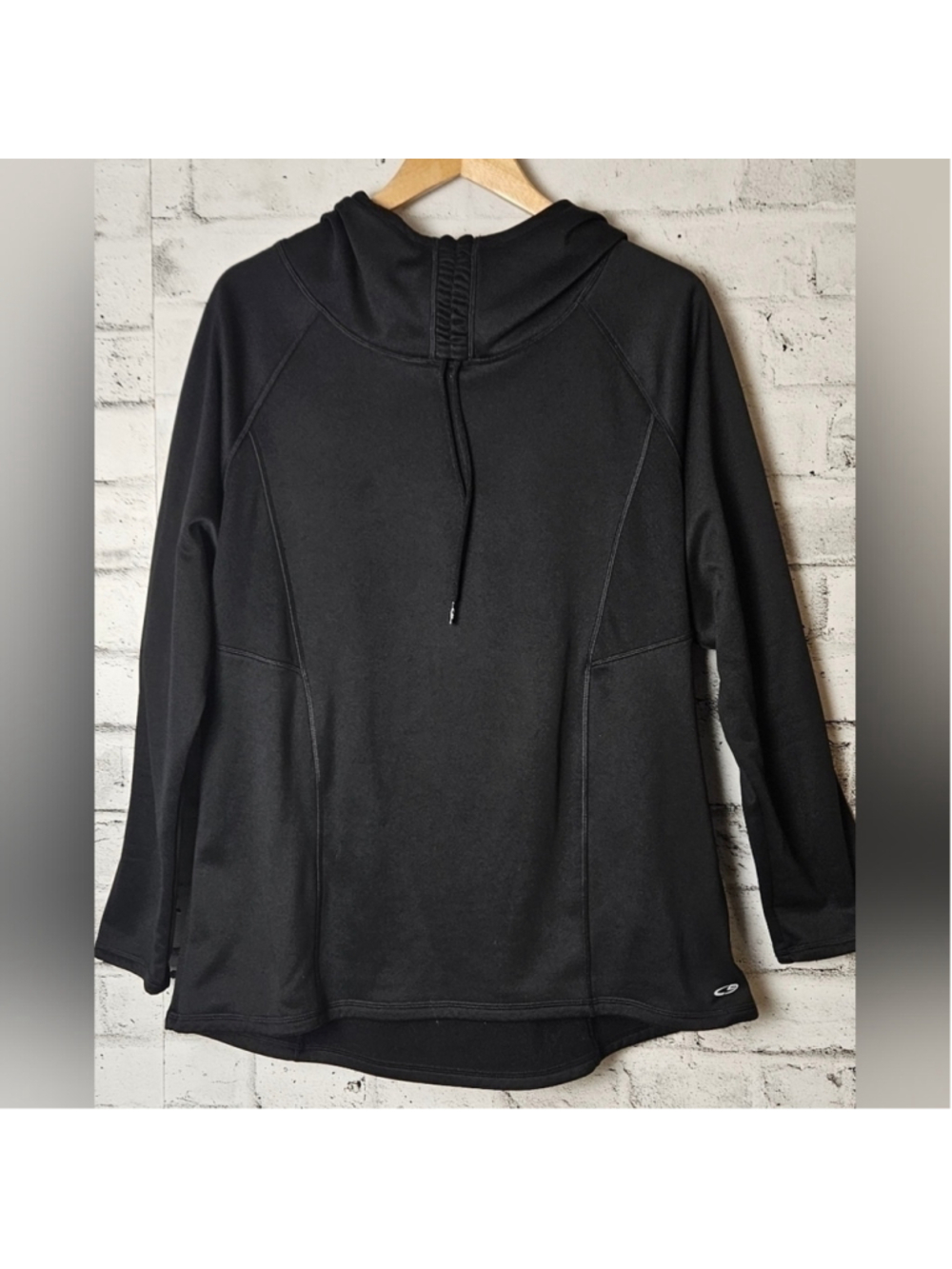 Champion Womens Black Performance Hoodie XL Athleisure Pullover